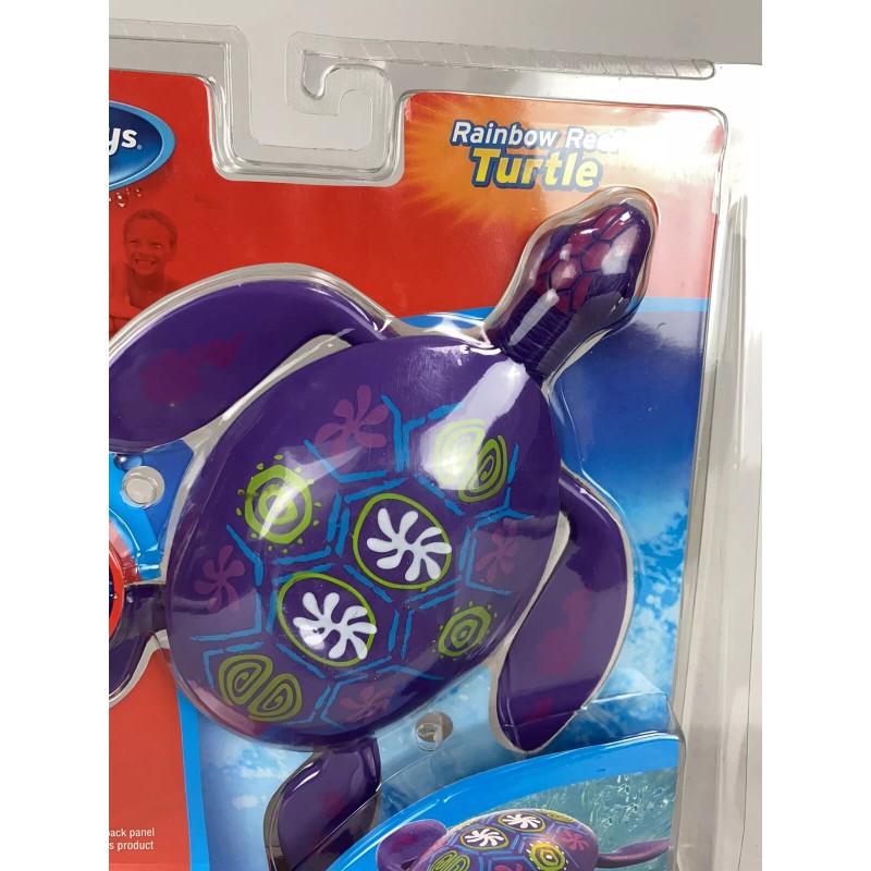 SwimWays NEW Swimways Rainbow Reef Turtle Swimming Action Water Pool