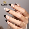 Bluesky Press On Nails - Ballerina Tip - Monochrome False