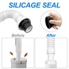 Fousenuk Plastic drainage pipe for washbasin, odour trap, drain hose,