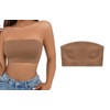 Noltrom | Brasier Strapless sin Relleno. Sujetador Antideslizante sin Costuras