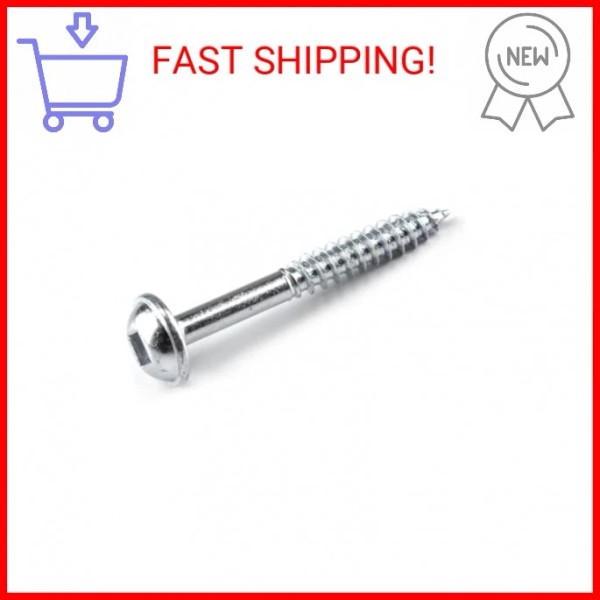 Kreg SML-F125-100 Zinc Pocket-Hole Screws, 1 1/4 Inch #7 Fine