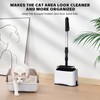 PETOCAT Cat Litter Scoop Holder Universal Scooper Storage Caddy for