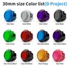 QANBA Gravity KS Aquecon Buttons, 0.9 / 1.2 inches (24/30