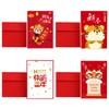 4 Pack Chinese New Year Cards 2024 with Envelopes 4