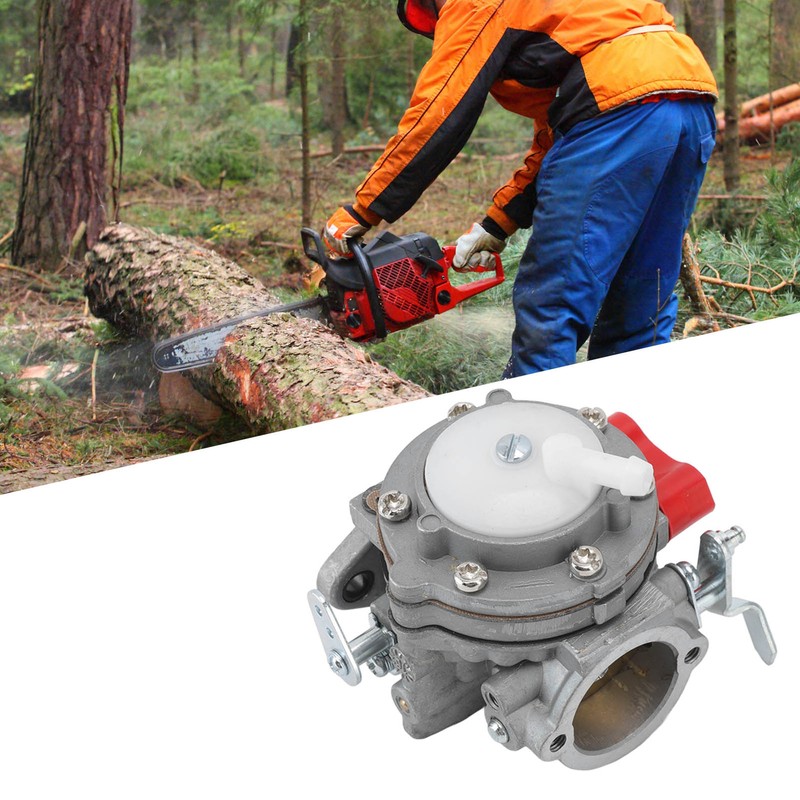 Chainsaw Carburetor Practical Aluminum ABS High Strength Chainsaw Replacement Carburetor