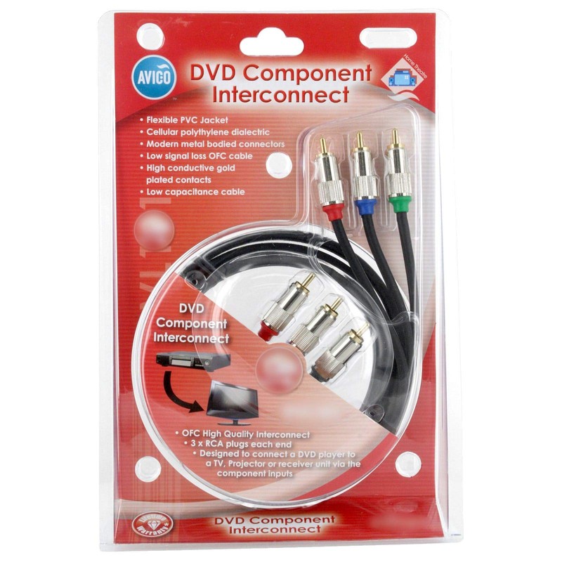 6m RGB Component Video AV YUV Cable 3RCA to 3RCA