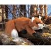 Folkmanis Small Red Fox Hand Puppet, Red, White, Black