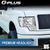 G-PLUS Headlights Assembly, Compatible with 2009-2014 Ford F150 09-14 Headlamp,
