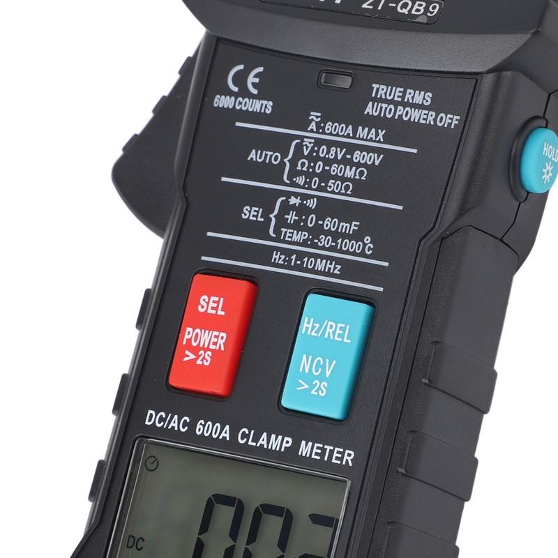 Digital Clamp Multimeter Portable Full Automatic Smart AC DC Current