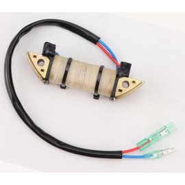 WOOSTAR 2 Wire Exciter Coil Replacement for Tohatsu Outboard Motor 9.9-15-18HP OEM 3G3-06021-1