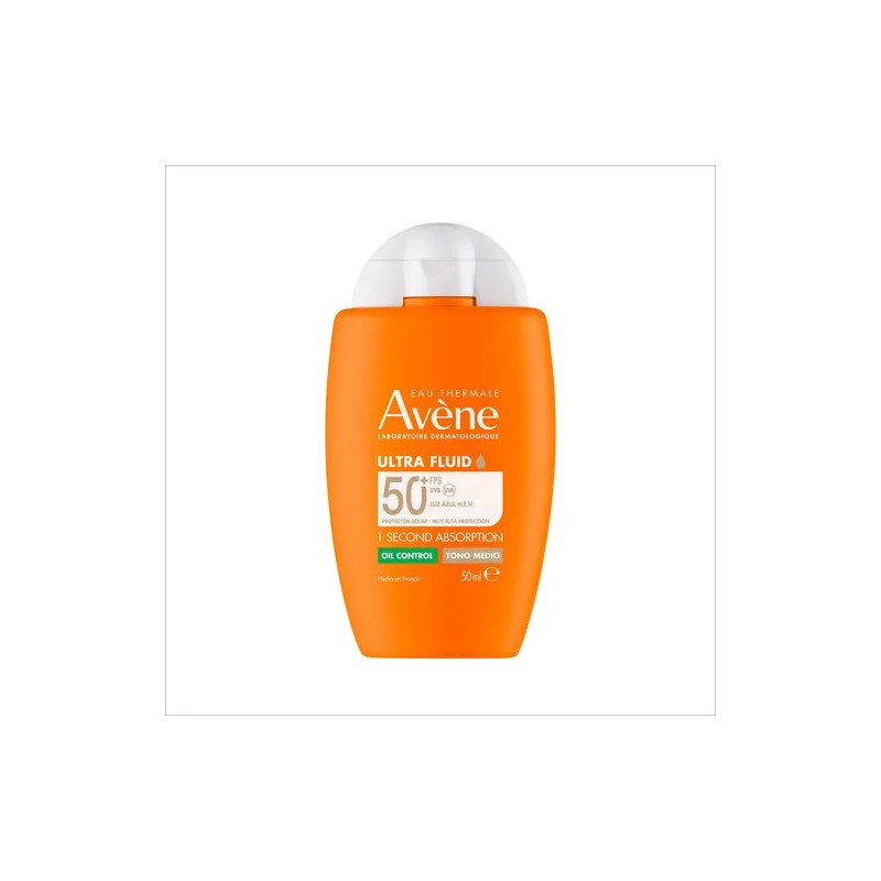 Protector Solar Ultra Fluid Tono Medio 50ml Avène