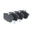 RIDEX ECE-R90 402B0040 Brake Pads Set Rear with Spring
