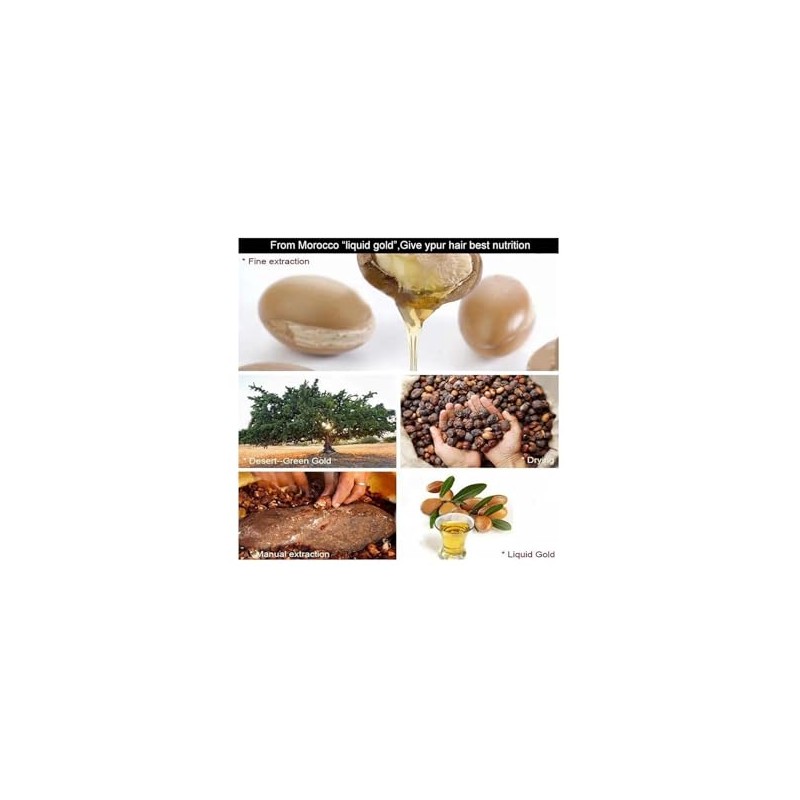 Aceite de argán para cabello seco y dañado