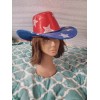 Unbranded New RWB Sequin Cowboy Cowgirl Red White Blue Stars