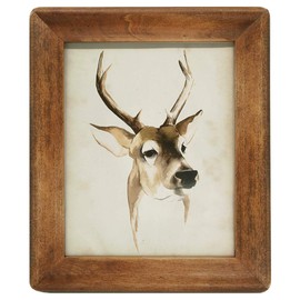 icheesday 8x10 Wood Photo Frames with Glass Window,Rustic Brown 20x25cm Pictures Frame for Freestanding and Wall Mountable