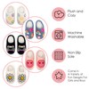 Living Royal Kids Cozy Slippers, Plush Non-Slip Design, 100% Polyester,