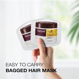 Karseell Mascarilla Capilar con Colágeno, 24 Sobres de 10 ml