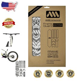Protective Bike Frame Shield Kit - Universal Fit, Scratch Resistant & Fun Design