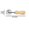 CUIWEI Pastry Wheel Cutter, Pastry and Pasta Cutter Wheel, Dough