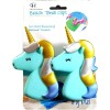 C&H Solutions 4 Pairs (8 Ct) Blue Unicorn Style Beach