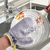 Soap Dispensing Dish Brush with Handle - Kitchen Scrub Brush