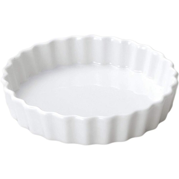 White Round Pie Dishes 10inc (25.8 cm)