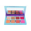 Paleta Rubor Sunset Blush Iluminador Maquillaje Arantza