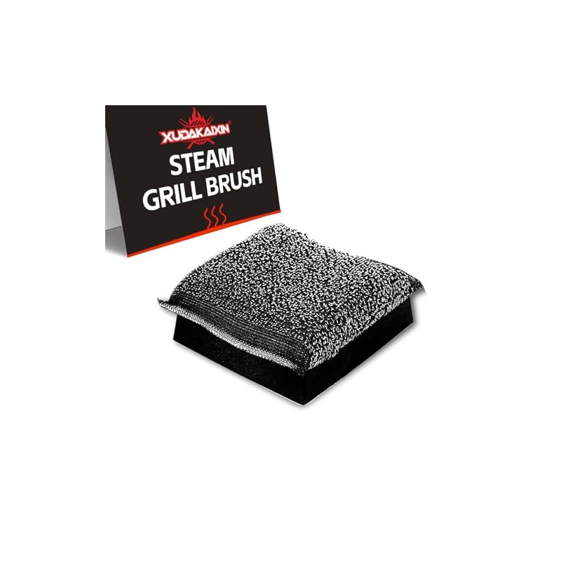 XUDAKAIXIN BBQ Replaceable Scraper Cleaning Head, Durable for Cast Iron