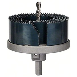 Bosch 2608584063 6-Piece Hole Cutter Set, Black/Grey, 46-81 mm