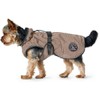 HUNTER UPPSALA Waterproof Reflective Dog Coat 50 Taupe