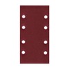 50 x Sandpaper 93 x 184 mm 8 Hole Grit