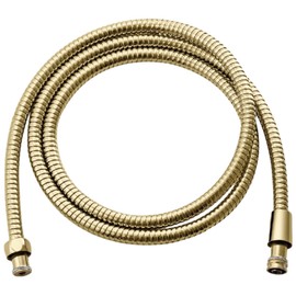 Purrfectzone Universal 72" Extra Long Shower Replacement Hose, Leak Proof Stainless Steel Shower Hose, Kink-free Anti-twisting design, Gold