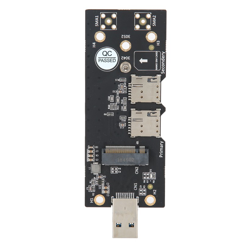Adapter Card NGFF(M.2) Key B to USB 3.0 with Dual