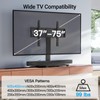 PERLESMITH Universal Swivel TV Stand Legs for 37-65 75 inch