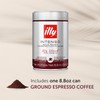 Illy Illy Intenso Ground Espresso Coffee, Bold Roast, Intense, Robust