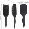 Cepillo Para Cabello Rizado, Definidor De Rizos Con Jabalí Y