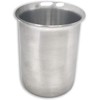 Edu-Labs Stainless Steel Beaker with Rim - Low-Form Beakers for