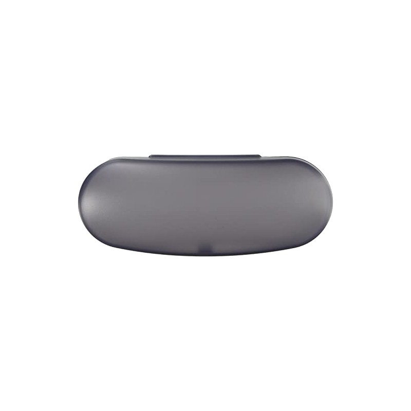 Tccase MP-10-23 Glasses Case Smoke Hard Plastic