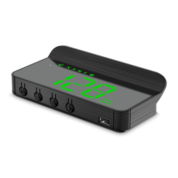 Liiiyuan M1 Green Windshield Projection Heads Up Display, Digital GPS