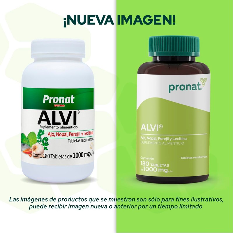 Pronat | Alvi (180 tabletas recubiertas)