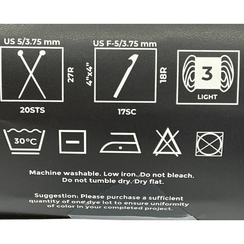 K & C Essential Yarn 100% Cotton Red Wood Color