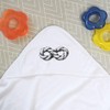 Azeeda 'Infinity Rope' Baby Hooded Towel (HT00035208)