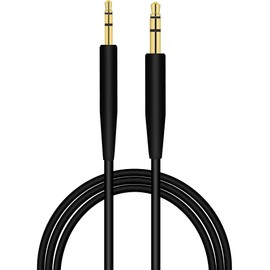 Alitutumao SoundTrue QC25 Audio Headphones Cable Replacement 2.5mm to 3.5mm Aux Cord Compatible with Bose On-Ear 2 OE2 OE2i QC25 QC35 Soundlink Headphones (Black)