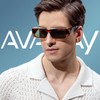 AVAVAY Polarized Sunglasses for Men Eyewear Acetate Frame TAC lens