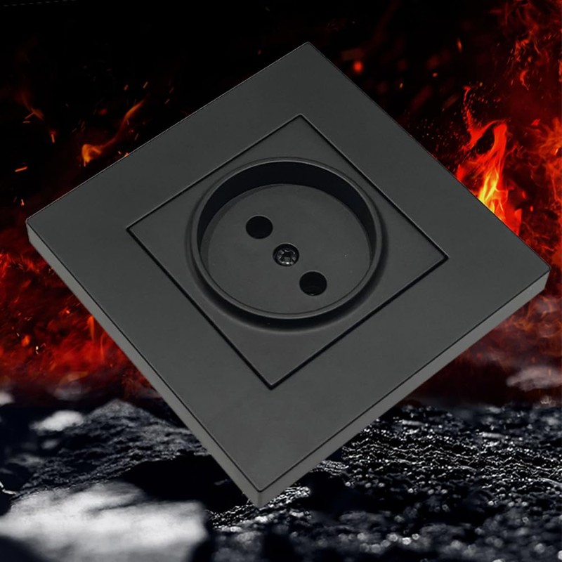 Wall Socket for Flush Mounting, Socket Set for Wall Mounting,