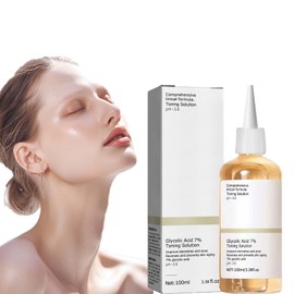 Glykolsäure 7% Toning Resurfacing Solution,Glykolsäure Toner,Peeling & Mitesser Entfernen Glykolsäure,Fördert Fettige Haut & Akne,Hohe Feuchtigkeitszufuhr,Stärkt die Haut, Verbessert Hautunreinheiten