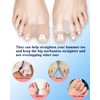 Bunion Toe Separators Gel Bunion Corrector Soft Big Toe Spacers