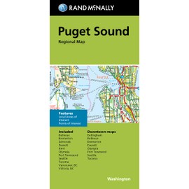 Rand McNally Folded Map: Puget Sound Regional Map
