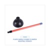 Boardwalk BWK09201EA 18 in. Plastic Handle Toilet Plunger for 5-5/8