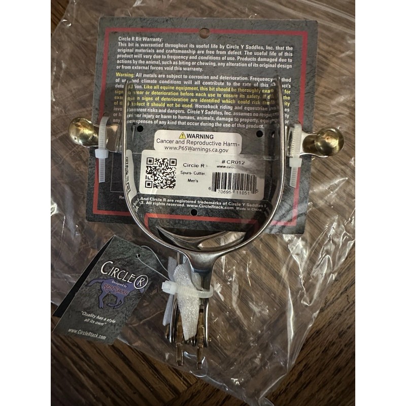 Reinsman Circle R Cutting Spurs